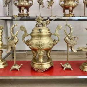 bộ đỉnh đồng 40cm