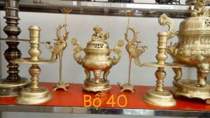 Bộ Ngũ sự hoa sòi 40cm