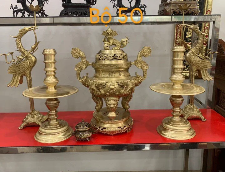 Ngũ sự song long 50cm Giá Dưới 12tr Tại Xưởng Tường Phát ngu su song long 50 1