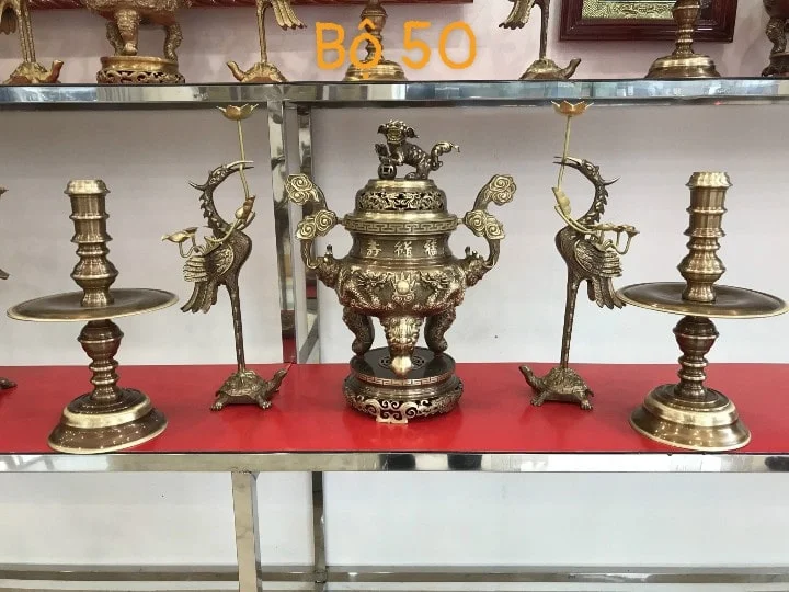 Ngũ sự song long 50cm Giá Dưới 12tr Tại Xưởng Tường Phát ngũ sự song long