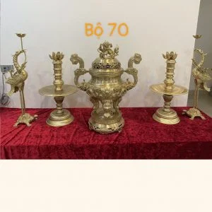 Bộ Ngũ sự song long 70cm