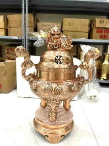 đỉnh đồng đẹp hoa sòi