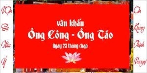 văn khân ông công ông táo 23