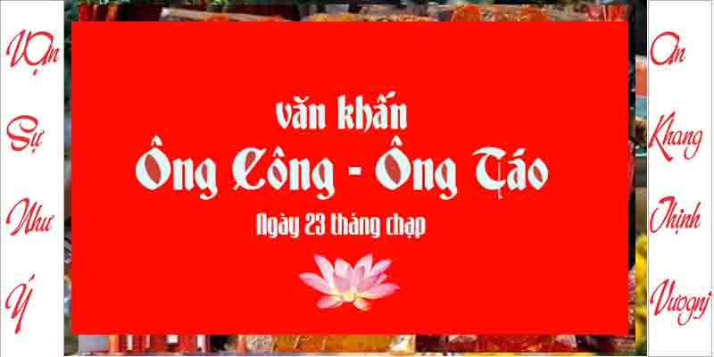 văn khân ông công ông táo 23