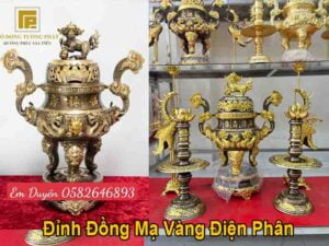 Hiểu Rõ Về Đỉnh Đồng Ngũ Sự Phong Thủy