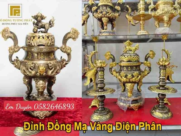 Hiểu Rõ Về Đỉnh Đồng Ngũ Sự Phong Thủy