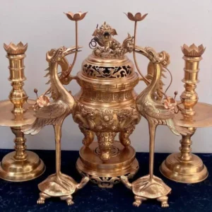 Đồ Thờ Cúng Bằng Đồng Đỏ image 2