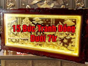 15 buc tranh dong duoi 7tr