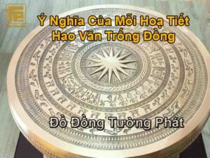 ý nghĩa của mỗi hoạ tiết hoa văn trống đồng