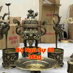 Chọn Mua Bộ Đỉnh Đồng Ngũ Sự và Bày Trí Đúng Cách
