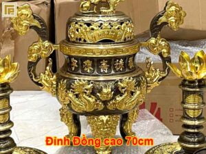 101+ Mẫu Ngũ Sự Đồng Giá Dưới 12tr Đỉnh Đồng 70cm