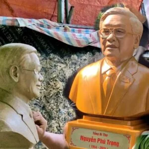 Tượng đồng nguyễn phú trọng