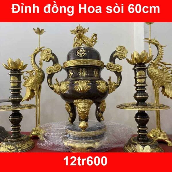 Bộ đỉnh đồng rẻ nhất