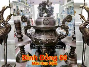 Báo giá đỉnh đồng màu hun giả cổ