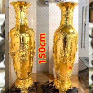 Lục Bình Đồng Mạ Vàng