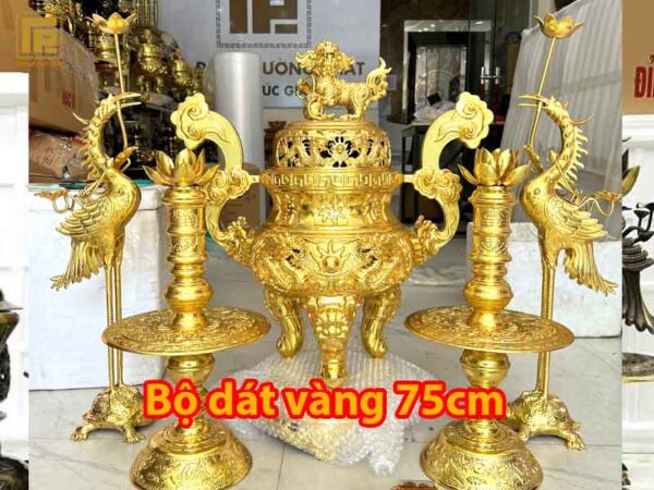 Bộ đỉnh Thờ 75cm