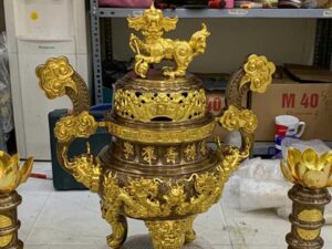 101+ Mẫu Ngũ Sự Đồng Giá Dưới 12tr Chi Tiết đỉnh đồng Dát Vàng