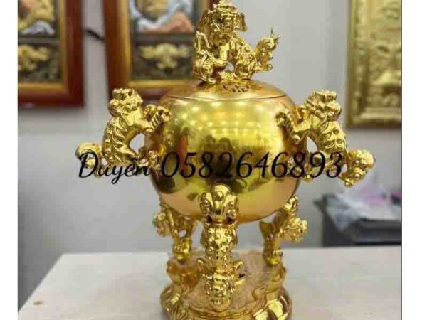 Đỉnh Thất Lân Dát Vàng