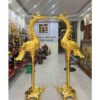 Đôi Hạc Thờ Bằng Đồng Cao 1m97