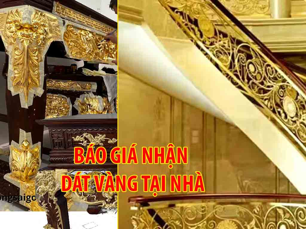 Báo Giá Dát Vàng Đồ Gỗ Nguyên Liệu Lá Vàng 24k Dát Vàng Nên Tất Cả đồ Gỗ Thờ Cúng