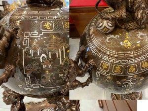 Đỉnh Đồng Phong Thủy Cao Cấp - Vật Phẩm Thu Hút Vượng Khí