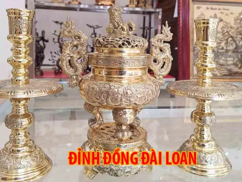 So Sanh Bộ đỉnh đồng Cattut Và đỉnh đồng Đài Loan